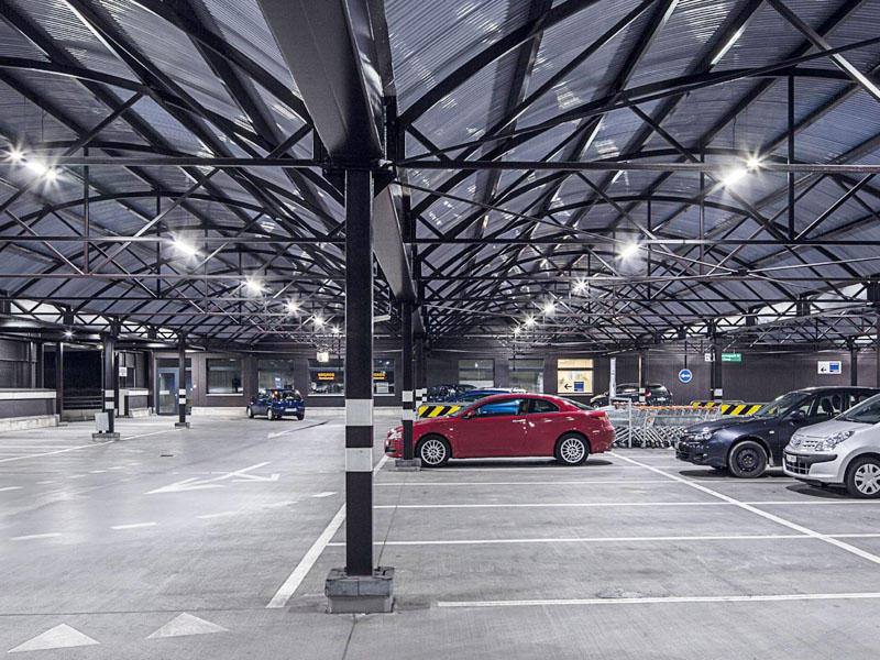 LED high bay light for car parking