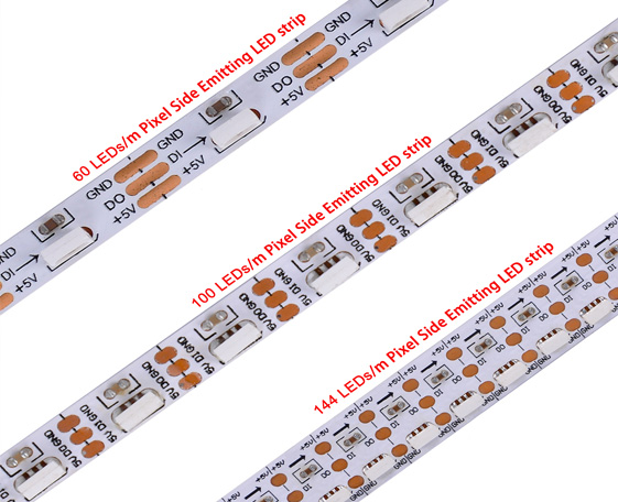 IC Built-in SMD4020 Side Emitting Sk6812 Pixel LED strip