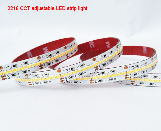 CCT adjustable LED strips