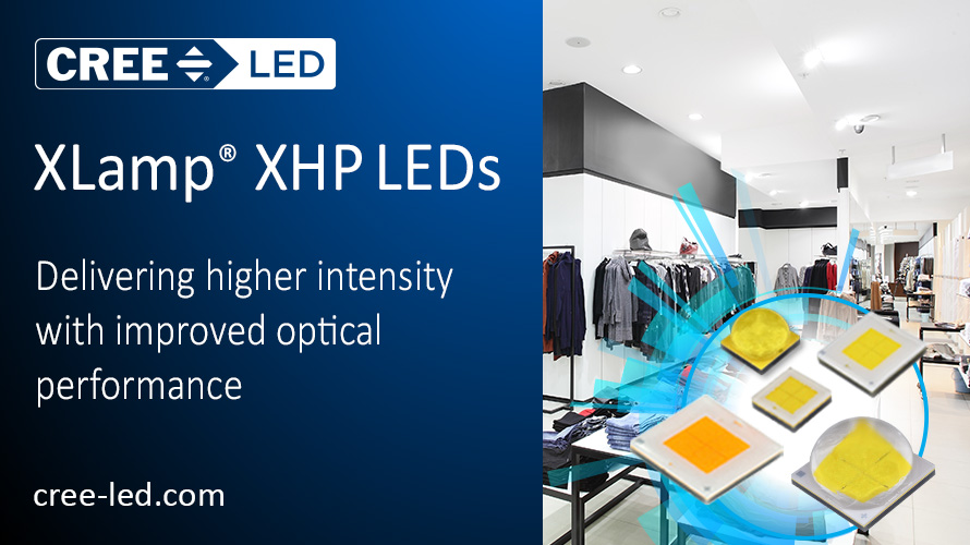 New 95 CRI and Pro9™ Options for XLamp® XHP LEDs