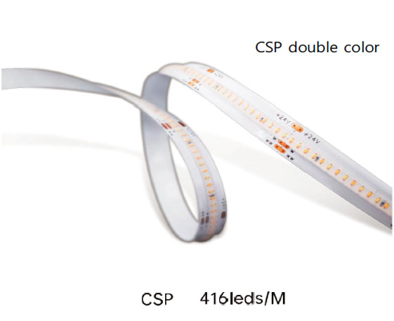 CSP416LEDs/m IP20 CCT Adjustable Flex LED Strip